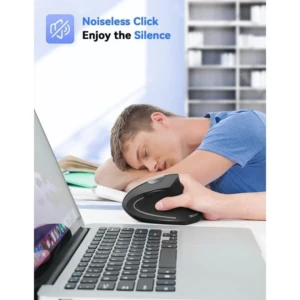 Souris verticale sans fil 2.4GHz ergonomique neuve