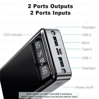Power bank 20000 mAh neuve avec garantie