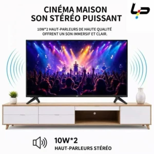 TV intelligente 32 pouces Android 14, 1+8G, neuve