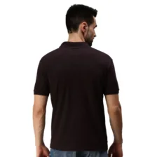 Polo en Coton pour Homme – Violet Foncé