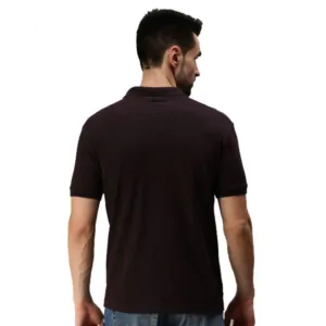 Polo en Coton pour Homme – Violet Foncé