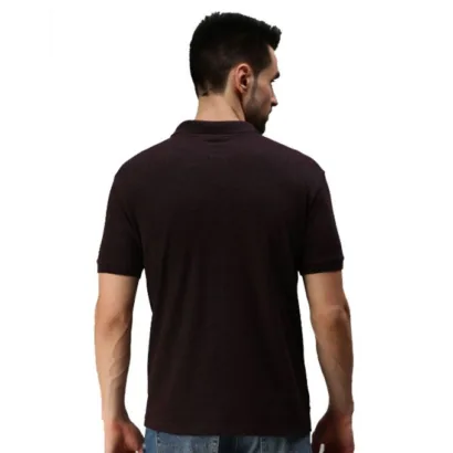 Polo en Coton pour Homme – Violet Foncé