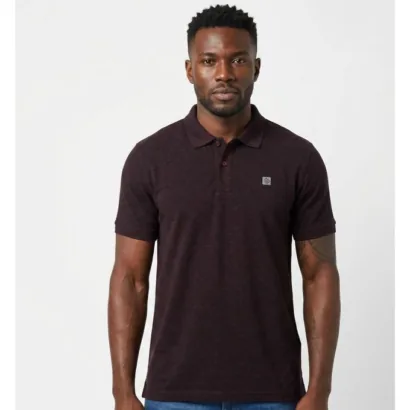 Polo en Coton pour Homme – Violet Foncé