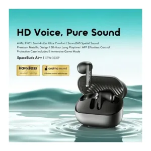 SpaceBuds Air+ Texture Métallique IPX4 Écouteurs Sans Fil Véritables